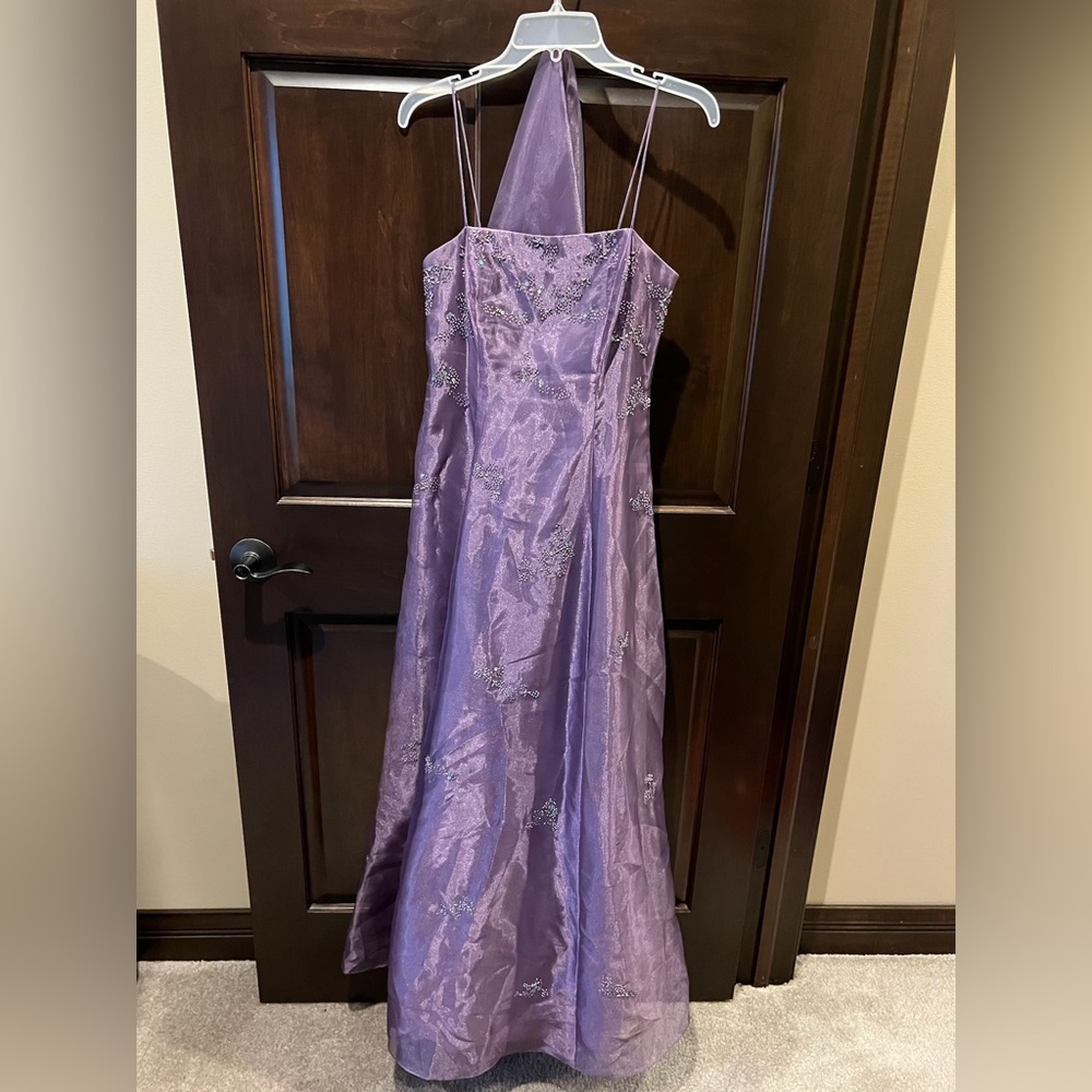Niki Livis Lavender Prom Dress